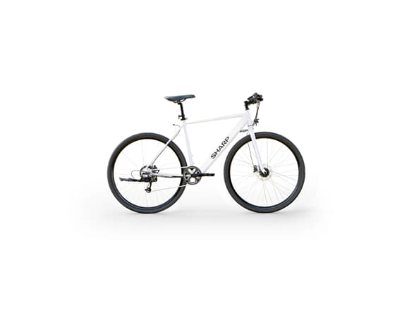 Hybrid E-Bike | 250 W | 21 " | Vit Glansig