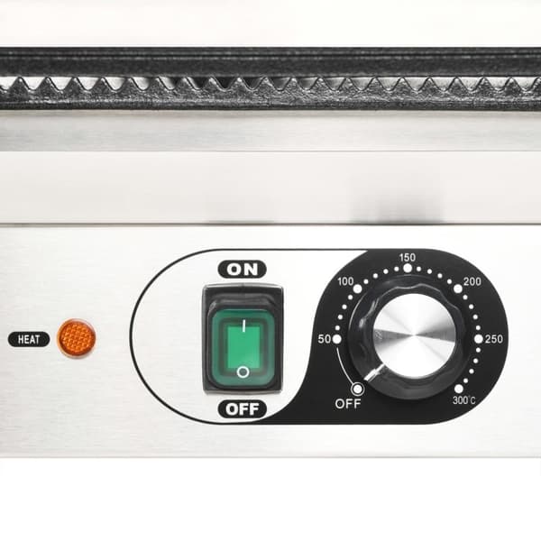 vidaXL Paninigrill dubbel 3600 W 57x30,5x20 cm
