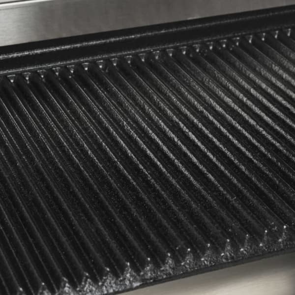 vidaXL Paninigrill riflet 2200 W 43x30,5x20 cm