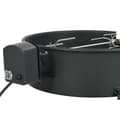Miniatyrbild 3 av 5: vidaXL Rotisserieset med ring grill 47 cm svart