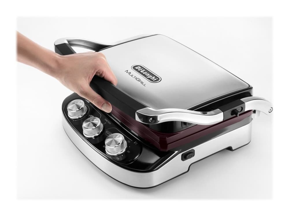 De'Longhi CGH 912C - Grill/griddle - elektrisk - 667 cm2 - rostfritt stål