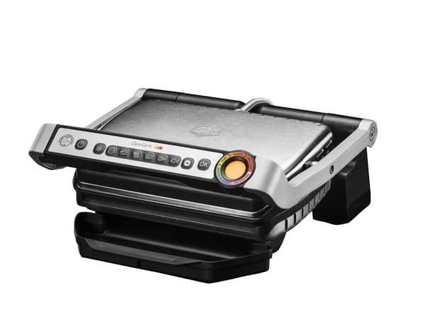 OBH Nordica OptiGrill+ XL, Rustfrit stål, Bordplade, Stegeplade, 220-240 V, 1,1 m, 1,1 m, 4,25 kg