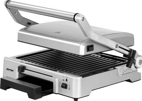 MPM MGR-10M, Svart, Rostfritt stål, Rostfritt stål, Rektangulär, 275 x 240 mm, 230 ° C, 2000 W