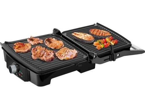 MPM MGR-09M, Musta, Ruostumaton teräs, Ruostumaton teräs, Suorakulmainen, Rotaatio, 290 x 230 mm, 270 °C