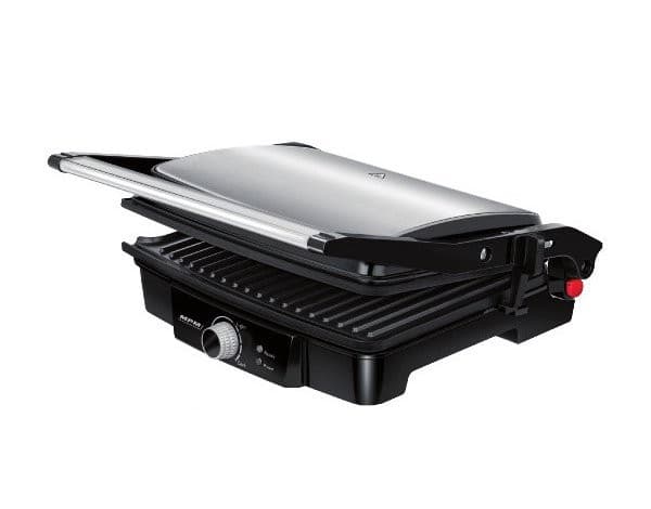 MPM MGR-09M, Musta, Ruostumaton teräs, Ruostumaton teräs, Suorakulmainen, Rotaatio, 290 x 230 mm, 270 °C