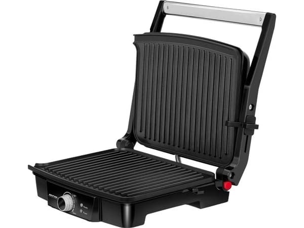 MPM MGR-09M, Musta, Ruostumaton teräs, Ruostumaton teräs, Suorakulmainen, Rotaatio, 290 x 230 mm, 270 °C
