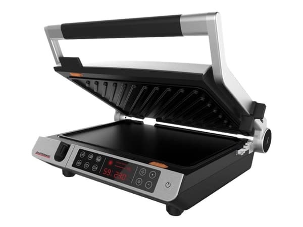 Gastroback Design BBQ Advanced Control, Musta, Valkoinen, Suorakulmainen, Kosketus, 1632 cm², 340 x 240 mm, 2000 W