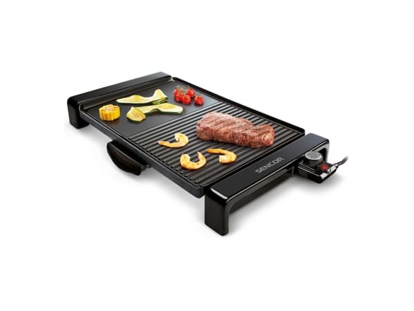 Sencor SBG 106BK - Grill - elektrisk - 1457 cm2 - svart