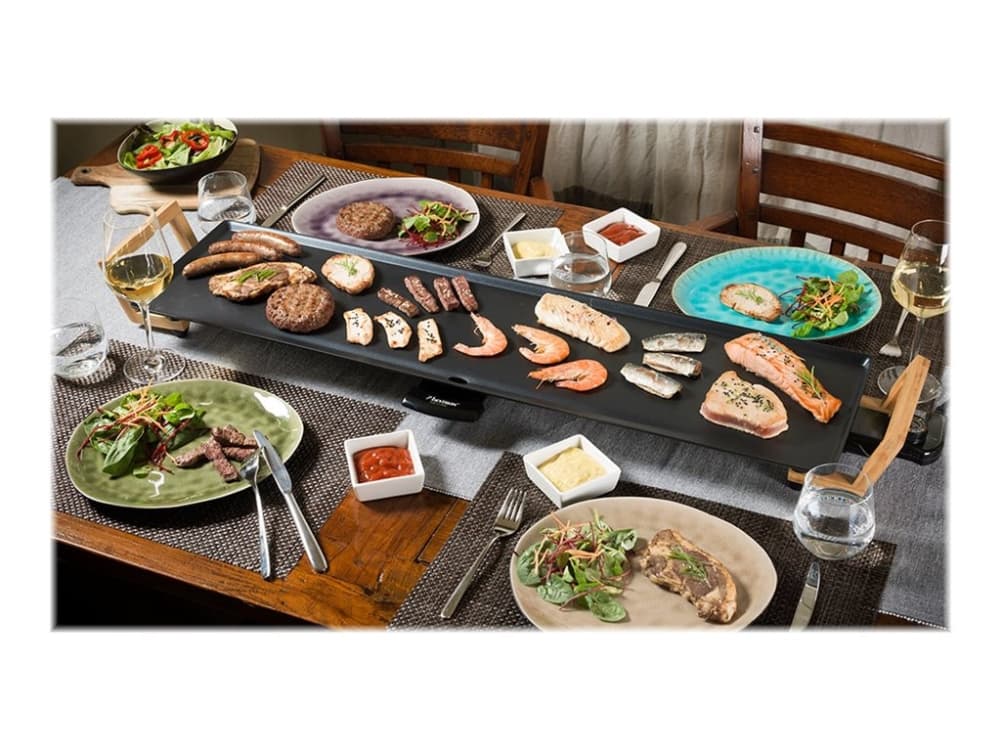 Bestron ASIA LOUNGE ABP604BB XXL - Teppanyaki grill - elektrisk - 2070 cm2