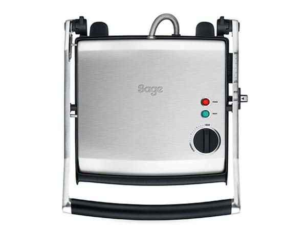 Sage SGR200BSS4EEU1 The Adjusta Grill - Grilli / voileipäkakku - 1,5 kW - harjattua ruostumatonta terästä