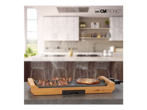 Clatronic TG 3697 - Grill - elektrisk - 800 cm2
