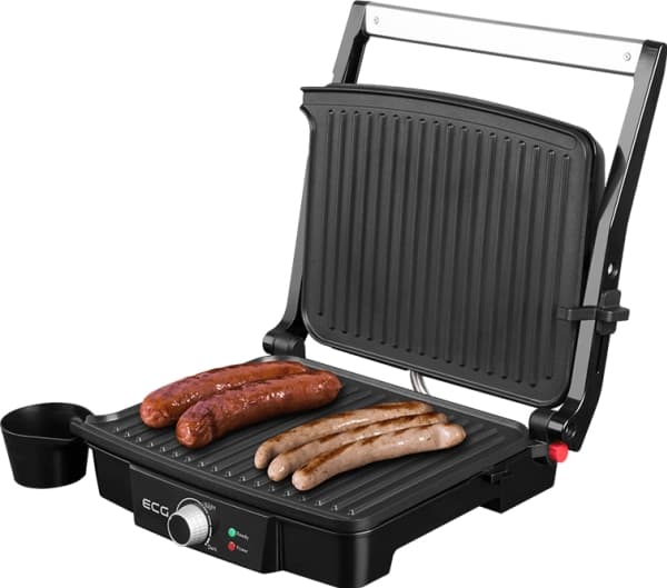 Electric grill Contact, 2000W, Gray color