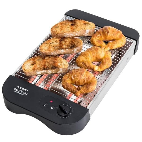 Brödrost Cecotec Turbo Easytoast Basic 900W Svart Rostfritt stål