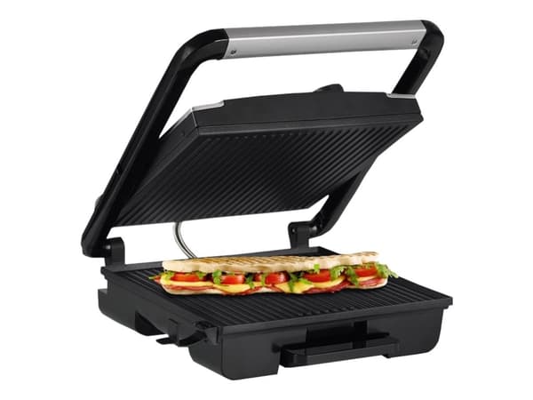 Princess 112425 Panini Grill Pro - Grill - elektrisk - 810 kvadratcentimeter - svart