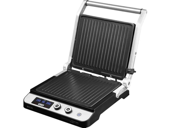 ECG KG 1000 Gourmet, Rostfritt stål, Rostfritt stål, Röra, 290 x 260 mm, 230 ° C, Lock med gångjärn, Låsbart lock