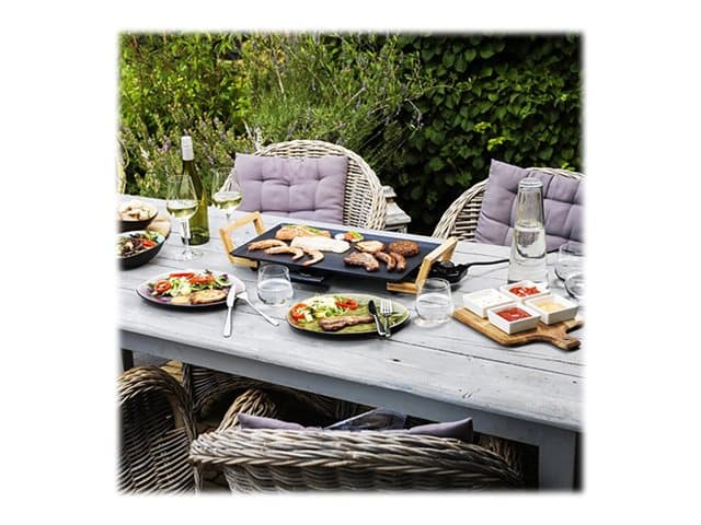 Bestron ASIA LOUNGE ABP602BB - Teppanyaki grill - elektrisk - 1222 cm2