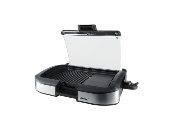 Steba VG 195, 2200 W, Grill, Elektrisk, 400 x 290 mm, Tabletop, Grillnett + steketakke