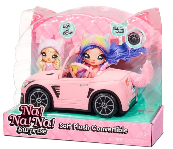 Na! Na! Na! Surprise Soft Plush Convertible, Dukke bil, 3 år