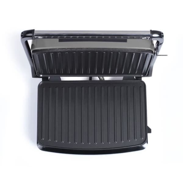 LIVOO DOC232G - Kompakt grill - 23x15cm - Non-stick beläggning - Värmeindikatorlampa - Justerbart gångjärn