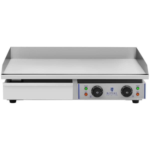 Royal Catering Elektriskt stekbord - 72,5 cm - Slät - 2 x 2200 W