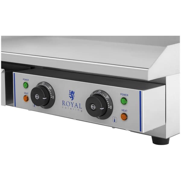 Royal Catering Elektriskt stekbord - 72,5 cm - Slät - 2 x 2200 W