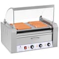 Miniatyrbild 1 av 6: Royal Catering Korvgrill - 9 stavar - Värmelåda - Rostfritt stål