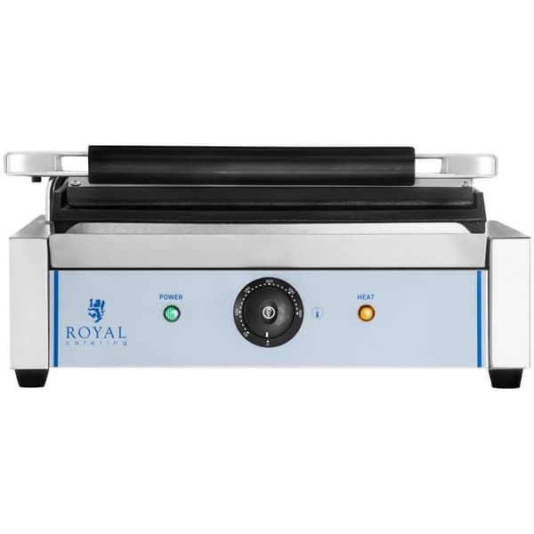 Royal Catering Kontaktgrill - slät - 2200 W