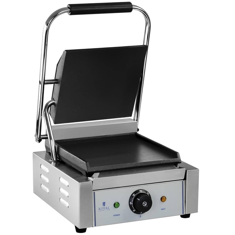 Royal Catering Kontaktgrill - Slät - 1800 W