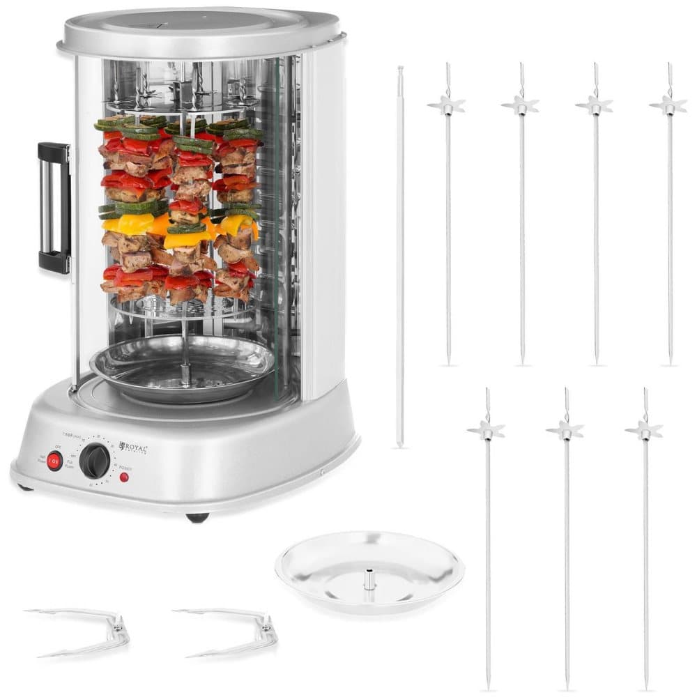 Royal Catering Vertikal grill - 3-i-1 - 1800 W - 31 L