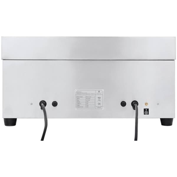 Royal Catering Stekbord elektriskt - 60 cm - slät - 2 × 3.2000 W