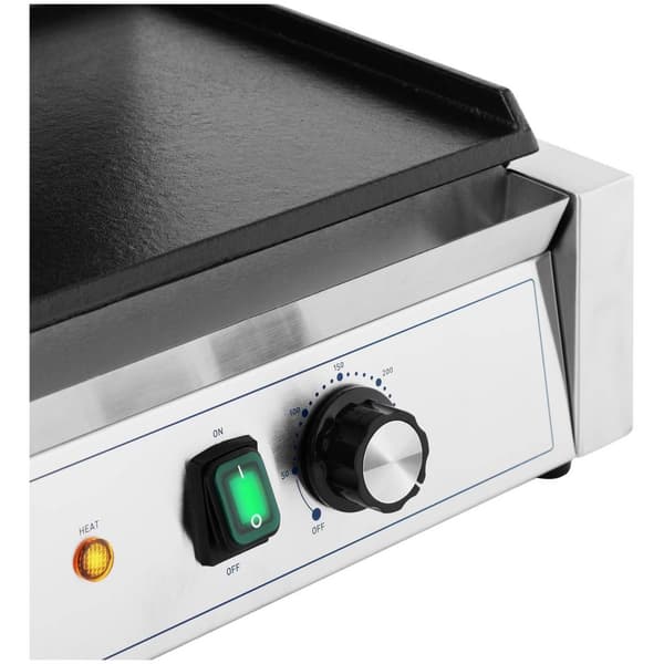 Royal Catering Kontaktgrill - Räfflad/slät - Royal Catering - 2200 W