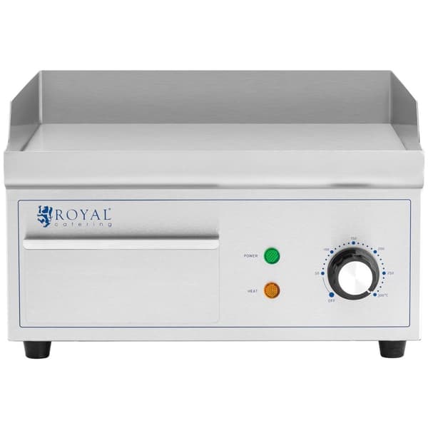 Royal Catering Elektriskt stekbord - 350 x 380 mm - Royal Catering - Slät - 2000 W