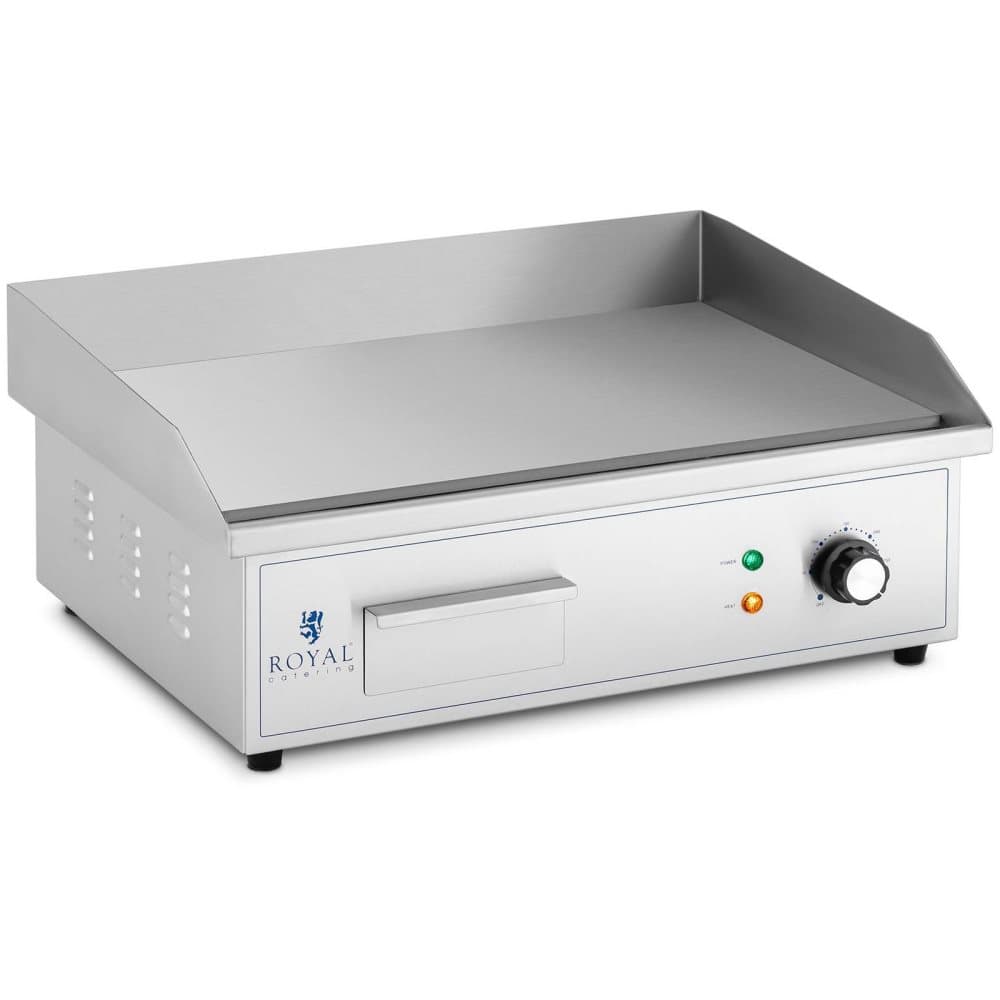 Royal Catering Elektriskt stekbord - 530 x 350 mm - Royal Catering - Slät - 3000 W