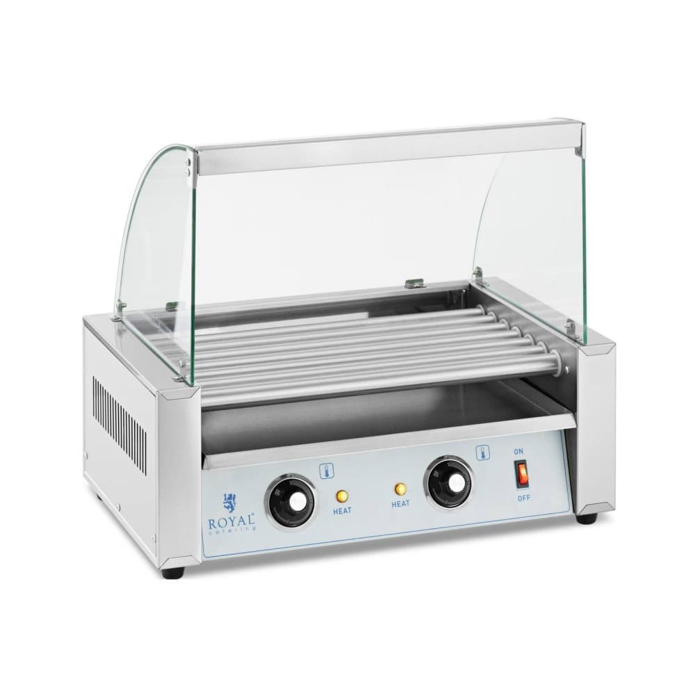 Royal Catering Korvgrill - 7 värmestavar - royal_catering - Rostfritt stål