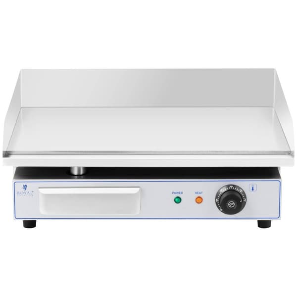 Royal Catering Elektriskt stekbord - 550 x 400 mm - Royal Catering - Slät - 3,000 W