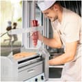 Miniatyrbild 4 av 7: Royal Catering Korvgrill - 5 stavar - Värmelåda - Rostfritt stål