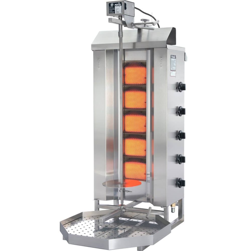 POTIS Kebabgrill - 8750 W - Propane-butane