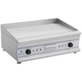 Miniatyrbild 2 av 4: Royal Catering Elektriskt stekbord - Dubbelt - 75 cm - Slät - 2 x 3200 W