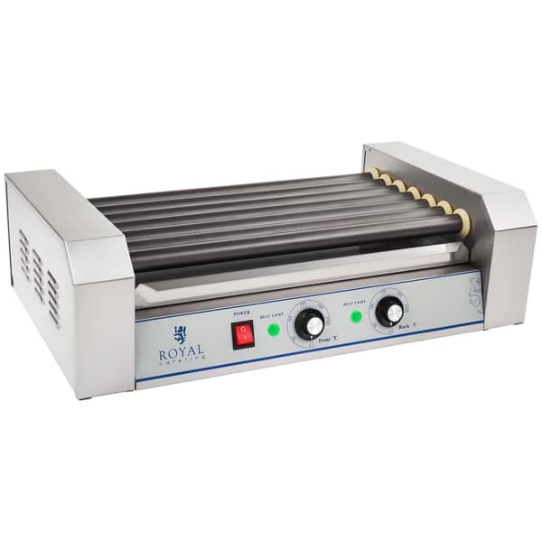 Royal Catering Korvgrill - Max. 12 korvar - 7 stavar - Teflon