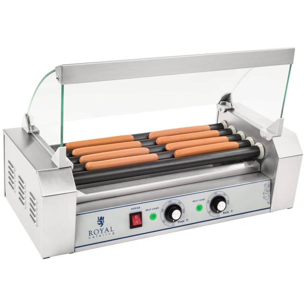 Royal Catering Korvgrill - 5 stavar - teflon
