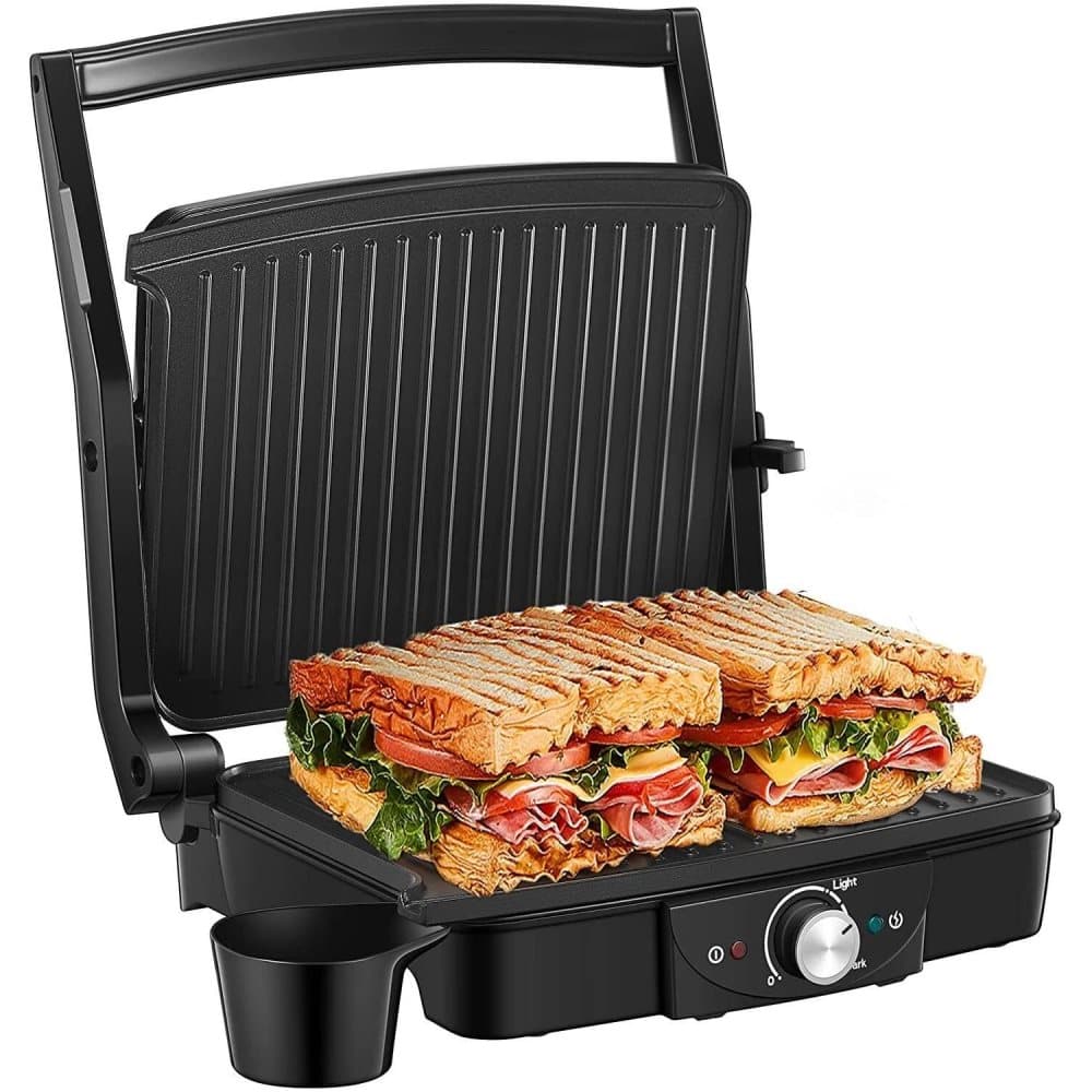 Kontaktgrill - Panini Grill - Non-stick beläggning