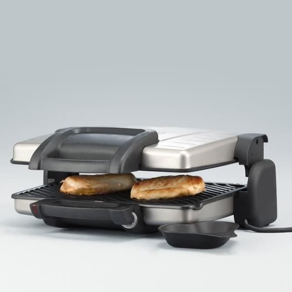 SEVERIN KG2389 Köttgrill - Svart och silver