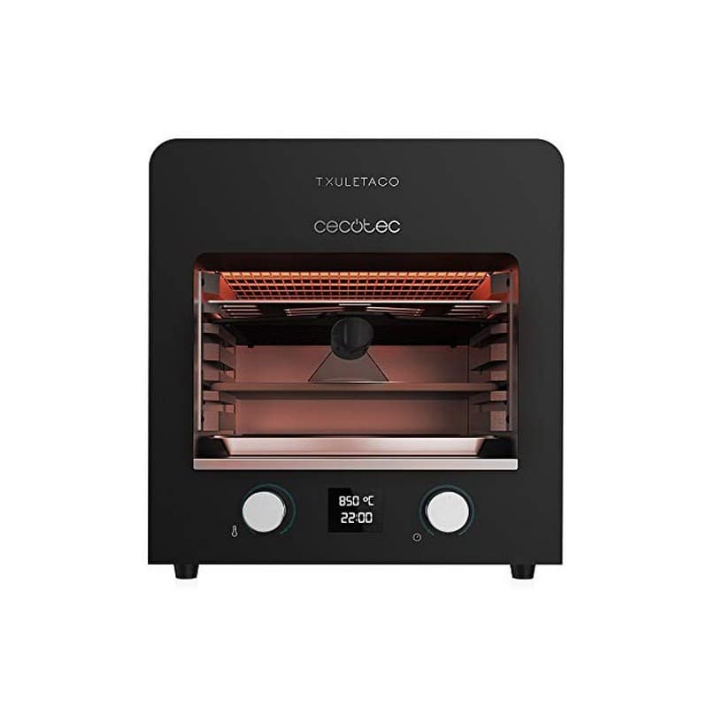 Elektriska Grillen Cecotec Txuletaco 8000 Inferno 850ºC 2200W Svart