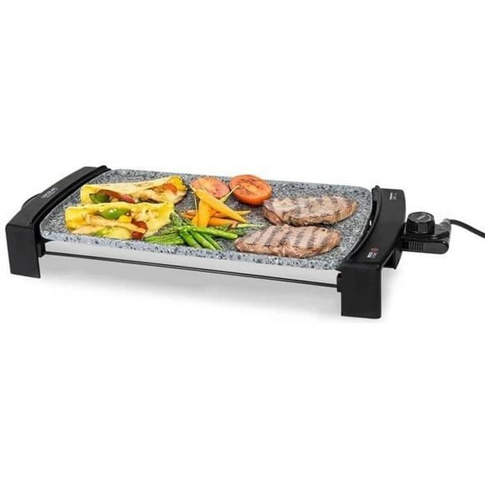 Grill med non-stick yta 2150W - Plancha pierrade 62 x 25 x 8,5 cm Lämplig för diskmaskiner