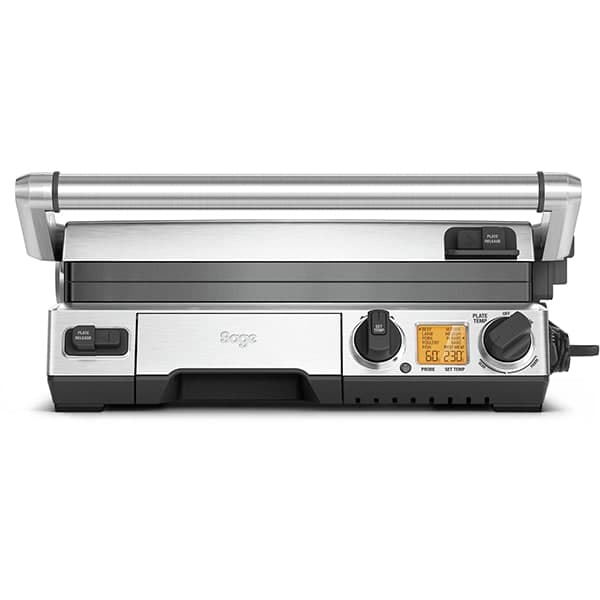 Elektrisk grill SAGE Smart Grill Pro BGR840BSS, 2400W, sølv