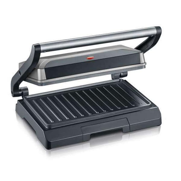 Severin KG2394 Kontaktgrilli Harmaa/Musta