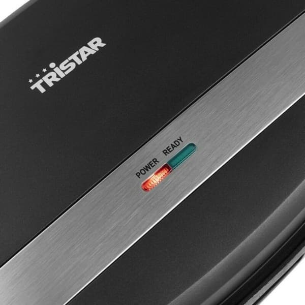 Kontaktgrill Tristar GR-2856 1000W Svart Stål 28 x 19 cm