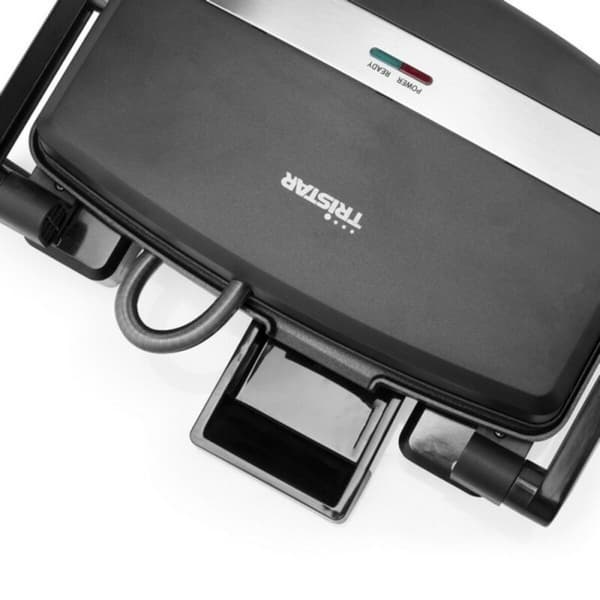 Kontaktgrill Tristar GR-2856 1000W Svart Stål 28 x 19 cm