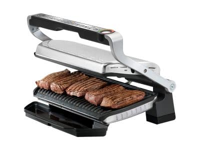 Tefal OptiGrill+ XL GC722D34 - Grilli - sähkögrilli - 800 cm2 - ruosteinen ståli