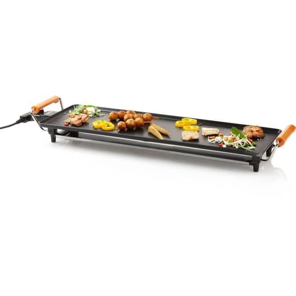 Elektrisk plancha - DOMO DO8310TP - 1800W - Grillyta 70 x 22 cm - Cool-touch handtag